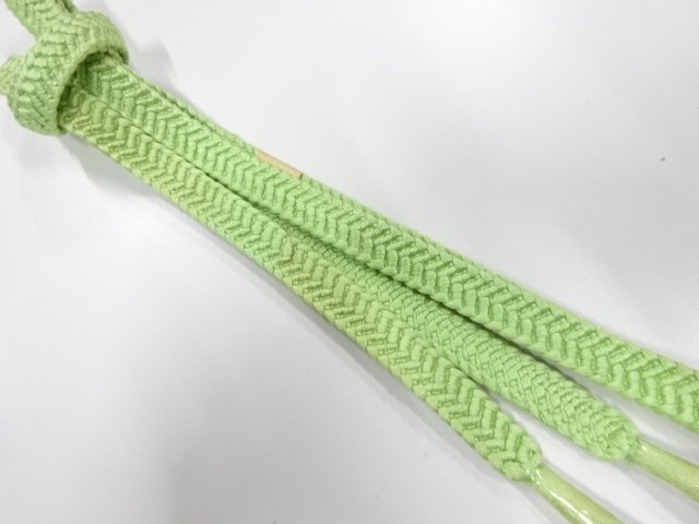 未使用品　正絹　手組帯締め